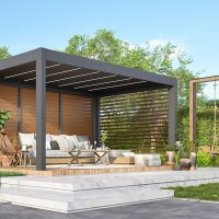 140 aluminium panel with pergola_1